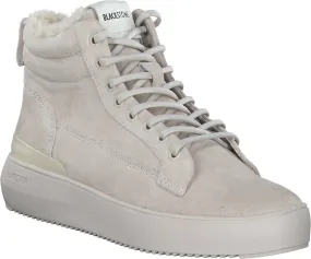 Gefütterte Damen-Schnürboots 192302991697 (Beige)