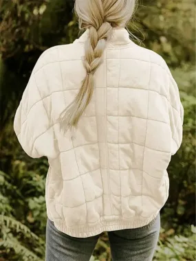 Heidi-Mode | Lässige Gefütterte Jacke Damen