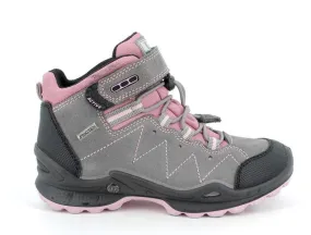 IMAC Kinder Schnürstiefel Schnürschuh Schnellschnürung TEX-Membrane grau S21 832068
