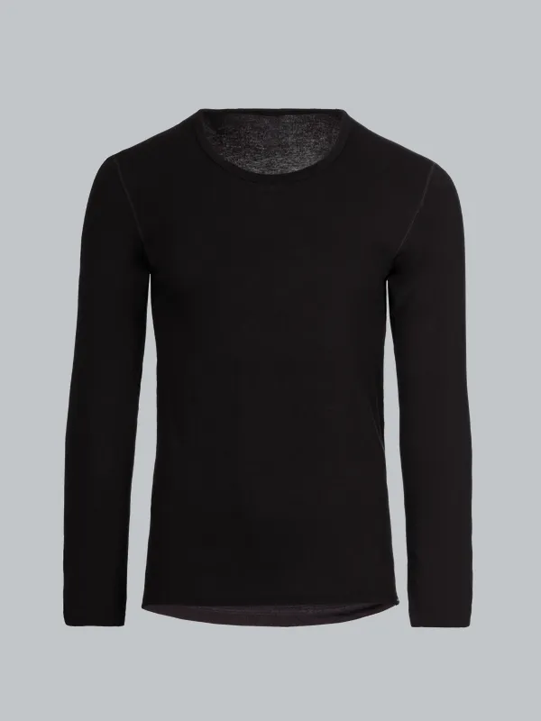 Langarm Funktionsshirt Schwarz