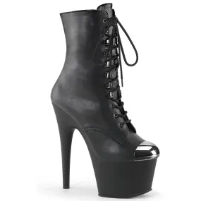 Plateau Stiefelette Adore-1020ESC schwarz PU