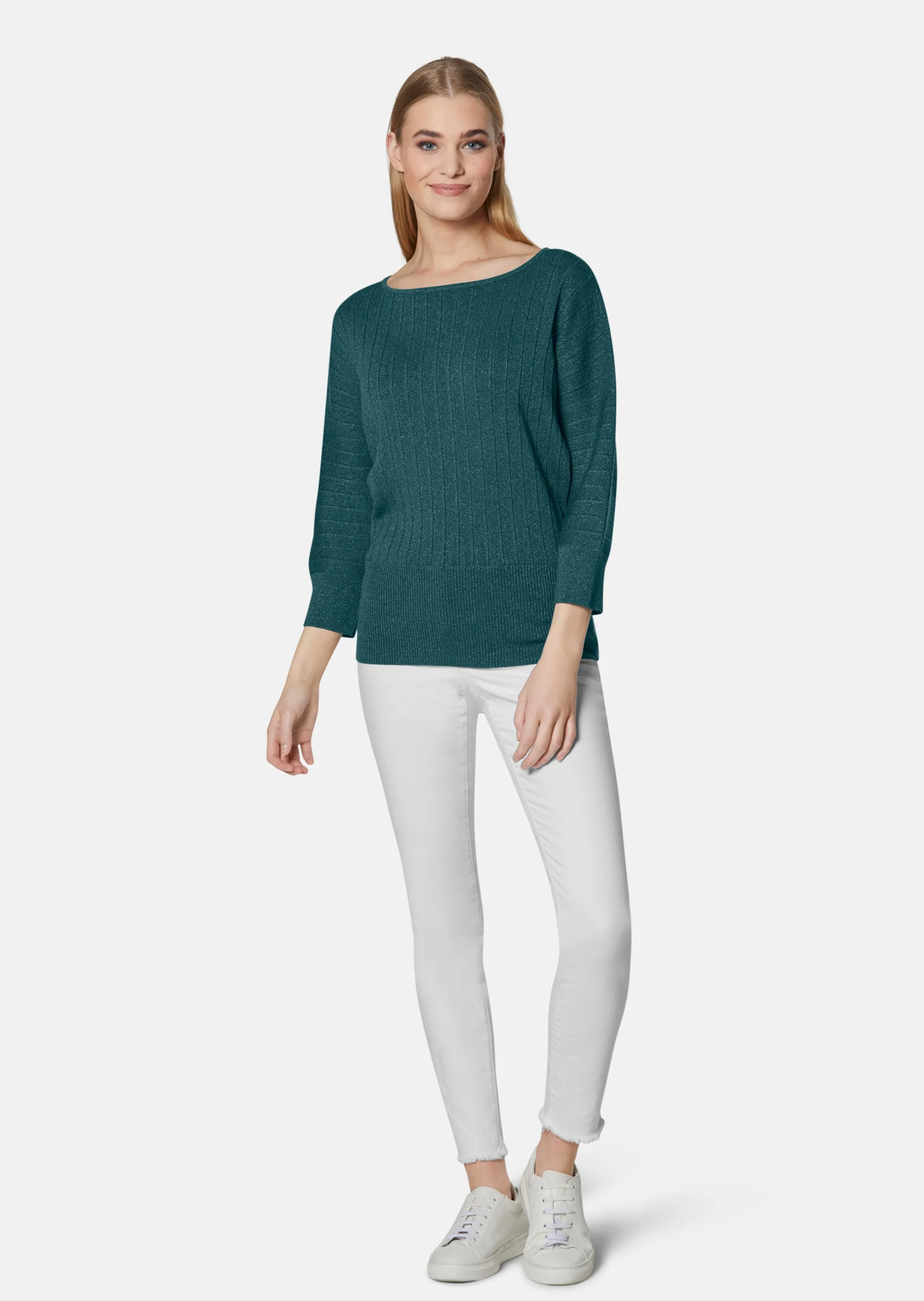 Pullover mit Effektgarn