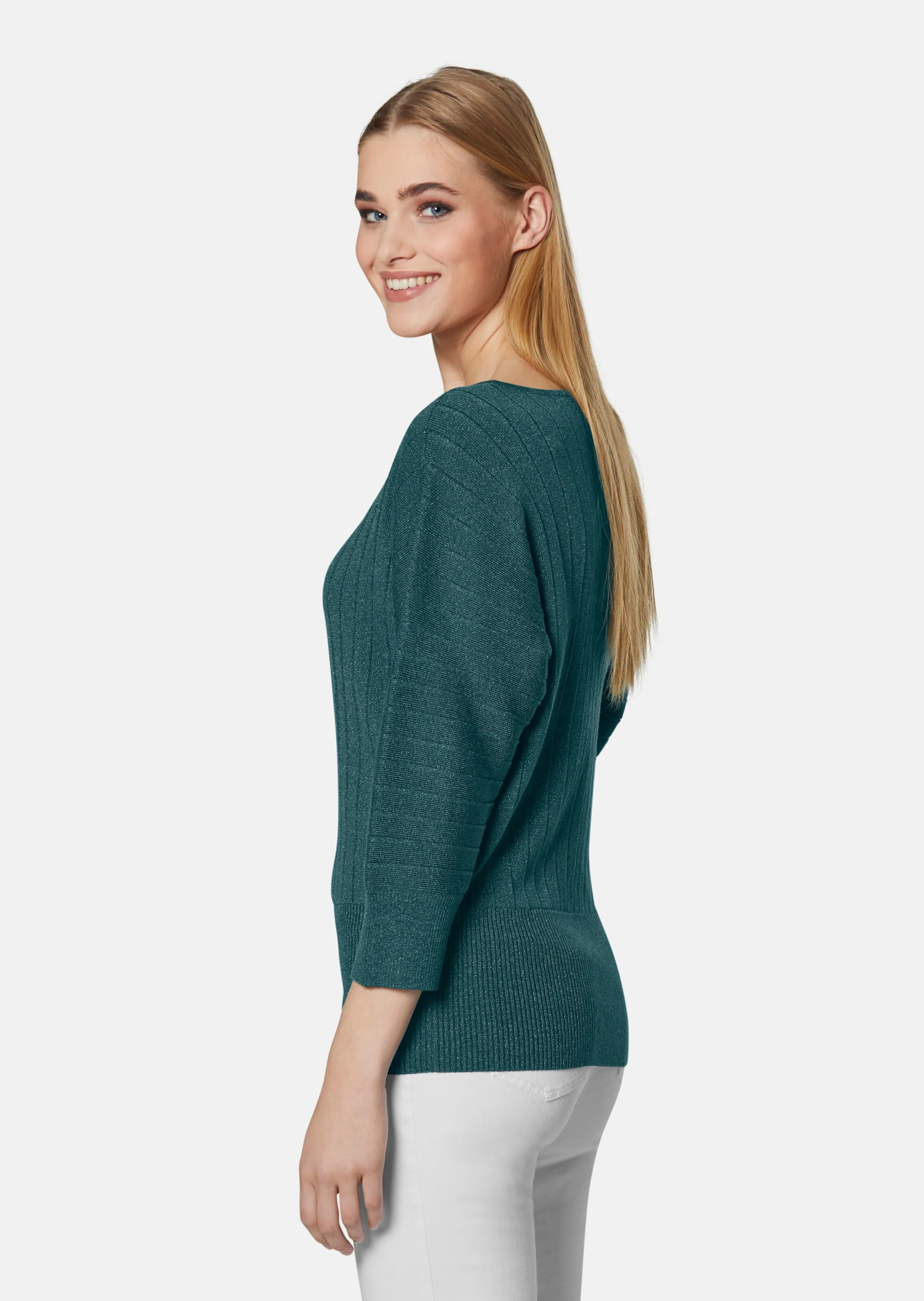 Pullover mit Effektgarn