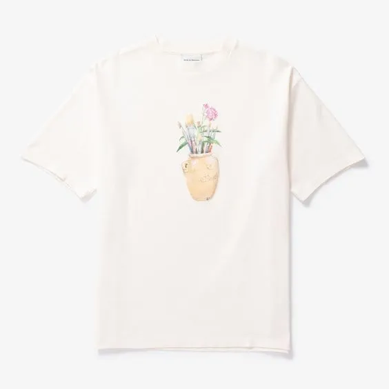 T-shirt Drôle de Monsieur Le T-shirt Pinceaux D-TS183-CO002-CM
