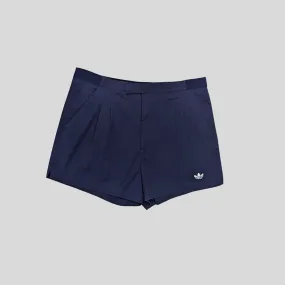 Vintage ADIDAS Tennis Shorts Navy Blue Größe 52/L | 80er Jahre Retro Sport Style
