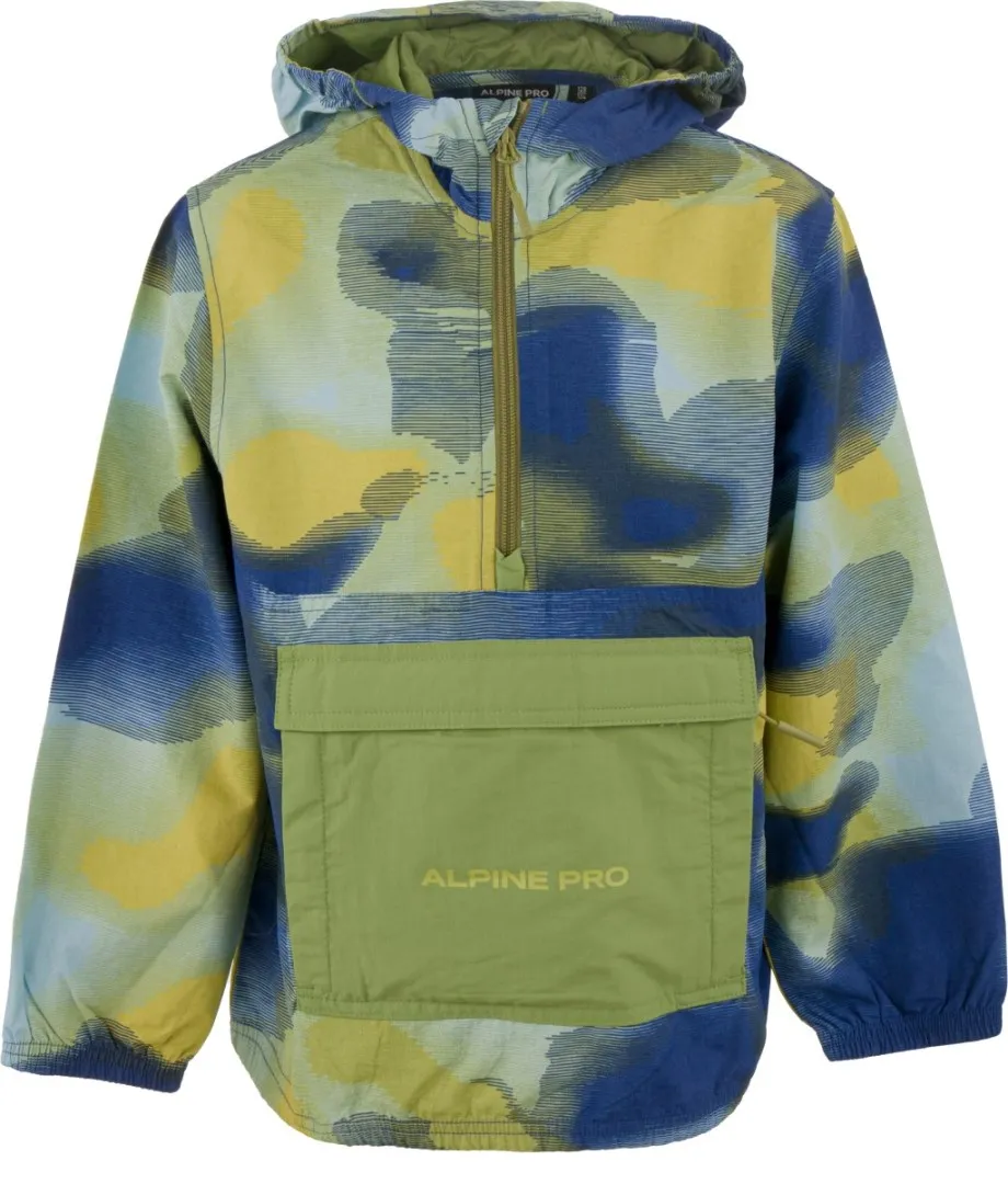 Wasserdichte Kinderjacke ALPINE PRO GOZERO blau 104-110