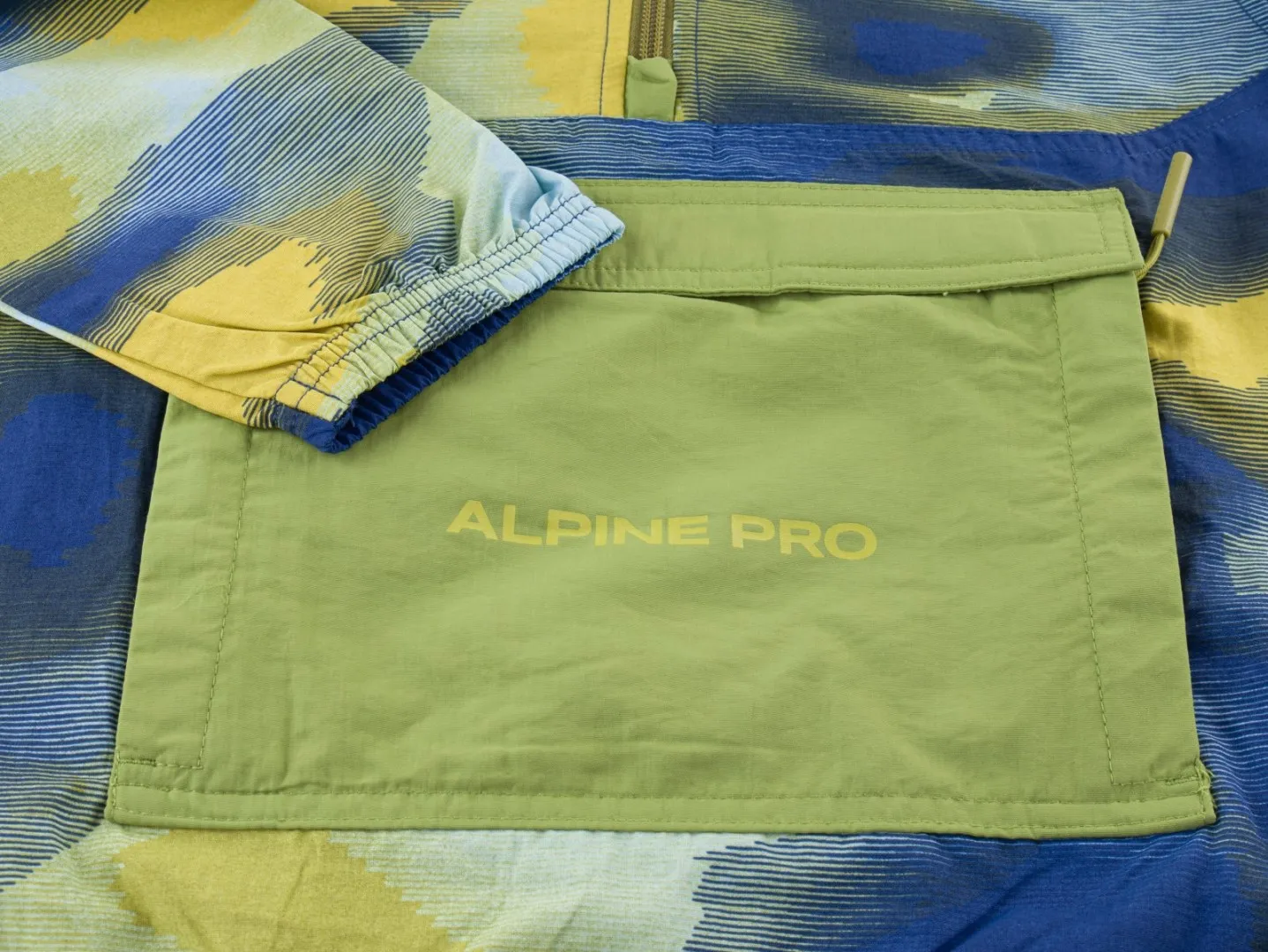 Wasserdichte Kinderjacke ALPINE PRO GOZERO blau 104-110