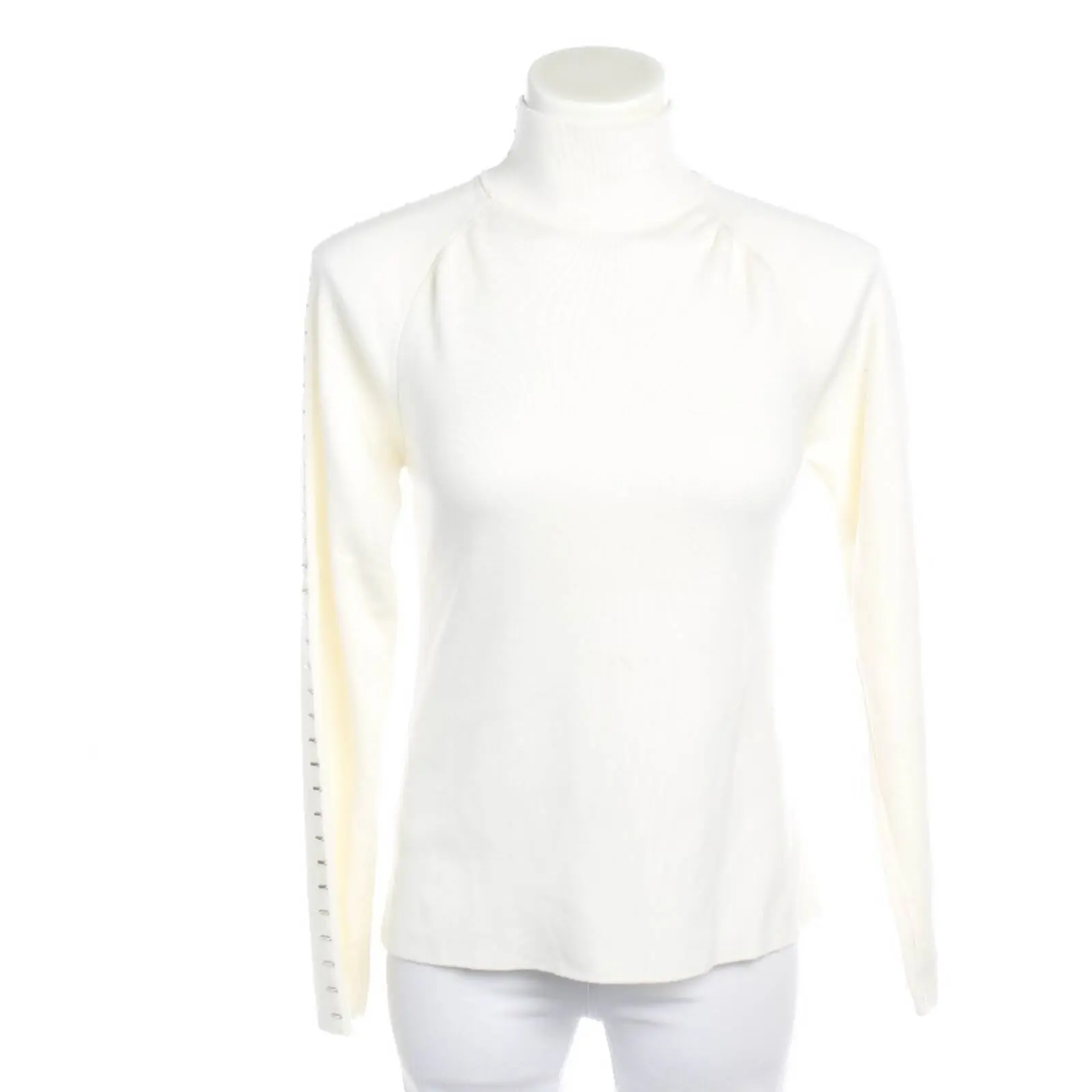 Wollpullover 38 Beige